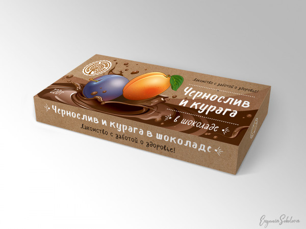 №2 Чернослив и курага в шоколаде, 220г в Вологде