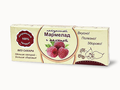 №2 Мармелад натуральный "Малина" 140г в Вологде