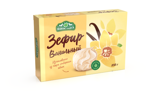 №2 Зефир белевский "Ванильный" 250г в Вологде